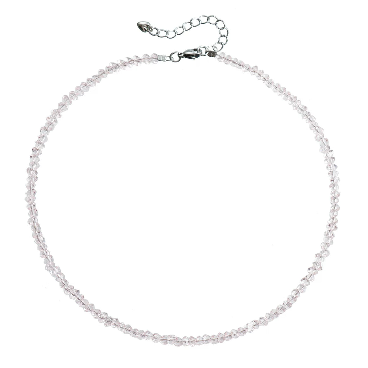 CZ Multi-Faceted Dainty Crystal Pendant Necklace | INS Minimalist Light Luxury | Fashion Collarbone Women