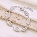 Ocean Conch Shell Hollow Bracelet | 18K Gold Stainless Steel | Coastal Grandmother Summer | Beach Jewelry Women