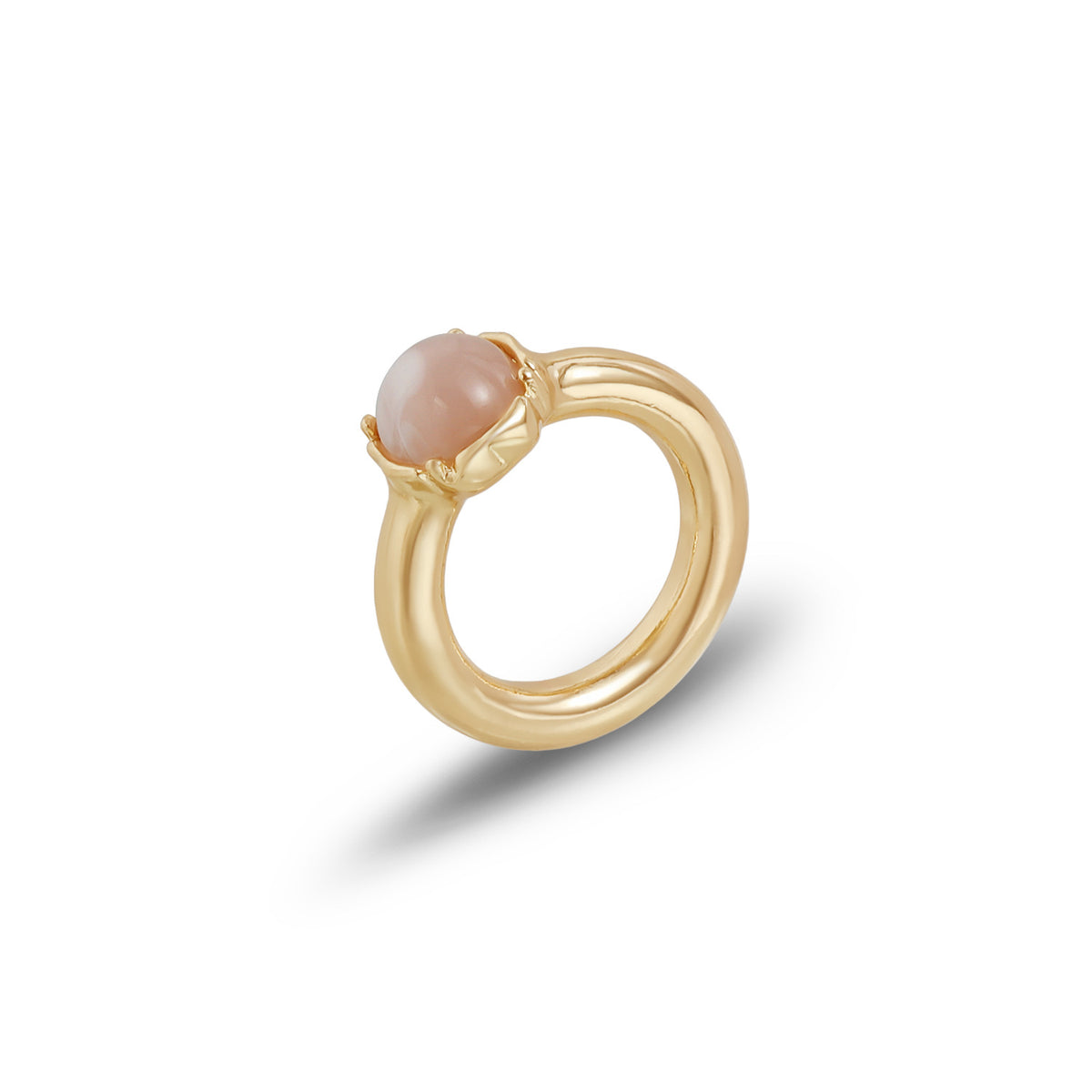 Geometric Gemstone Inlay Ring Set | Alloy Adjustable | Y2K Niche Minimalist | Personalized Fashion Women