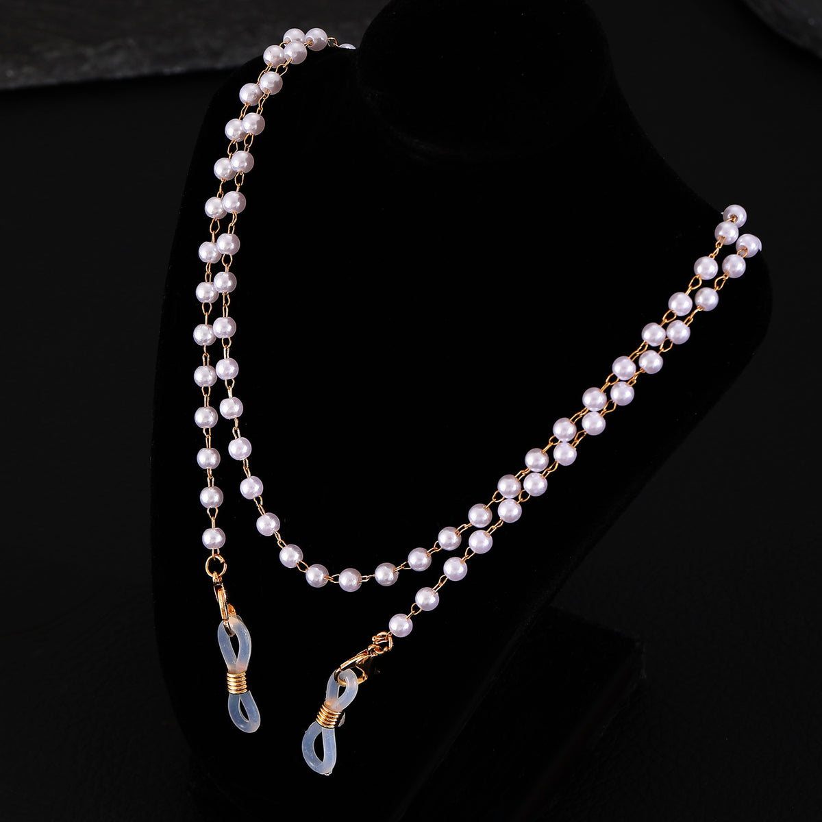 Multi-Layer Pearl Jewelry Set | KC Gold Alloy | Coquette Vintage | Necklace Bracelet Earrings Women